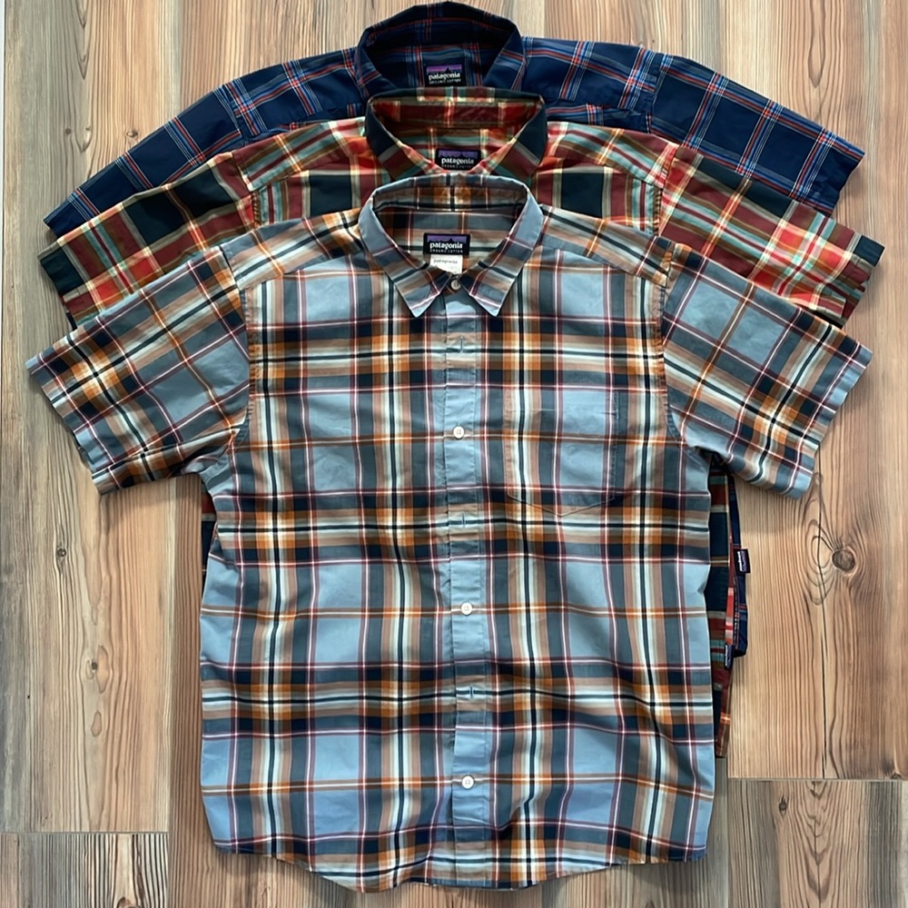 Patagonia Men’s Fezzman Shirt lot of 3 Medium